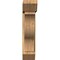 Ekena Millwork Funston Slat Rough Sawn Bracket w/ Offset Brace, Western Red Cedar, 8"W x 28"D x 36"H BKT0806X28X36FST06RWR - alternate 3
